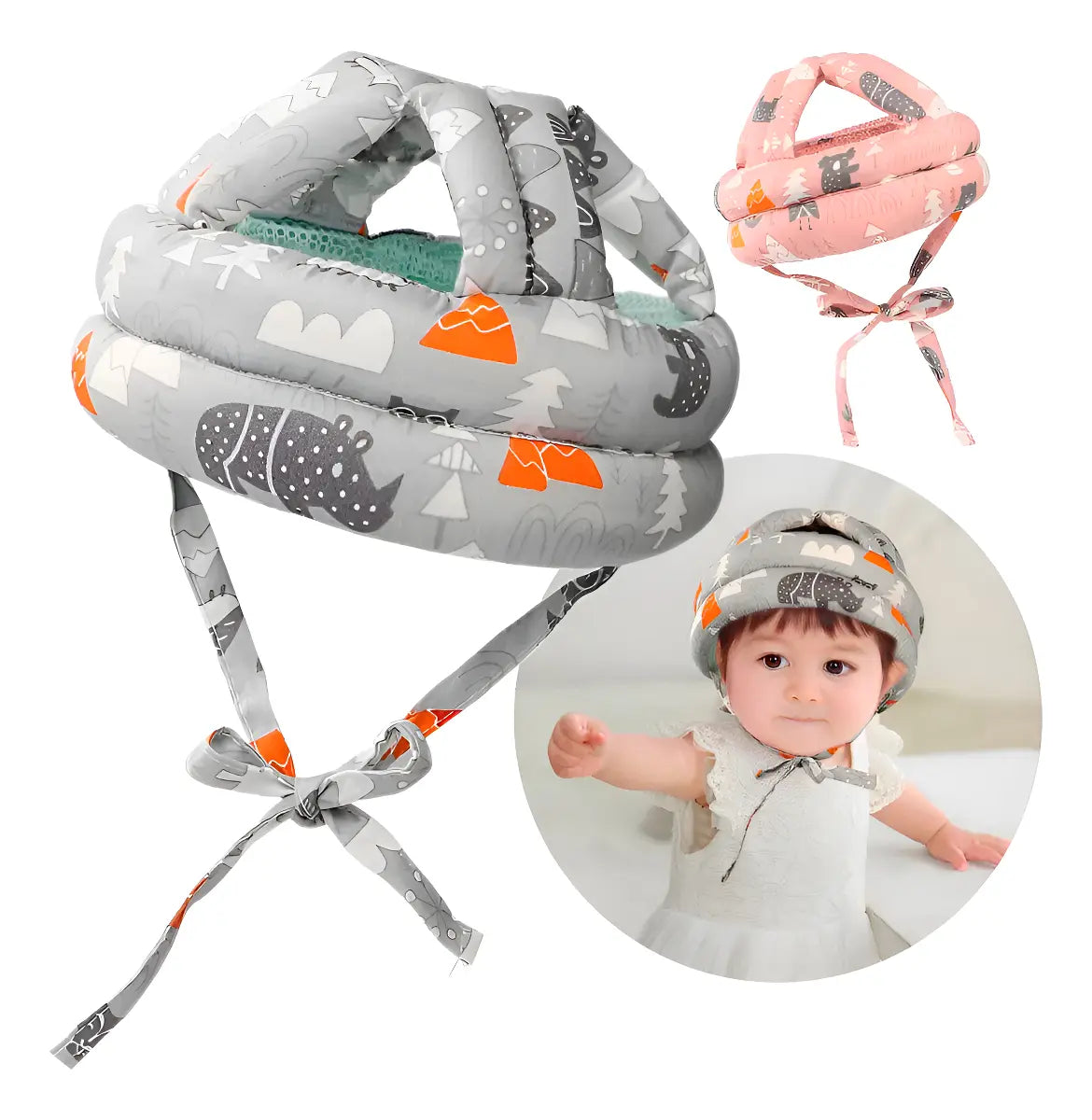 Casco de protección para la cabeza para bebés y niños